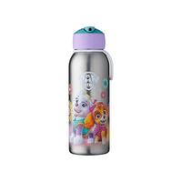 THERMOFLASCHE FLIP-UP Campus Paw Patrol Girls 350 ml - Türkis/Lila, Metall (0.35L) - Mepal