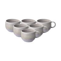 ESPRESSOTASSEN Perlemor Sand beige 60 ml 6er Set - Beige, Keramik (0.06L) - like.Villeroy & Boch