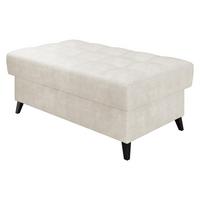 POLSTERHOCKER Nord - Schwarz/Cappuccino, Holz/Textil (106/44/67cm) - MIRJAN24
