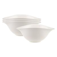 SALATSCHALEN Vapiano weiß 780 ml 4-tlg. - Weiß, Keramik (1cm) - Villeroy & Boch