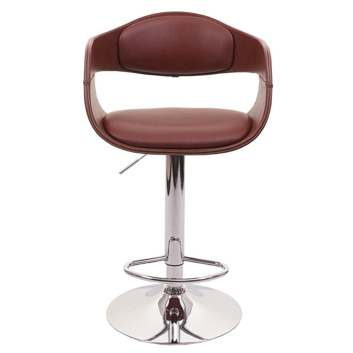 BARHOCKER A47B Braun - Braun, Textil (49/107/49cm) - MCW