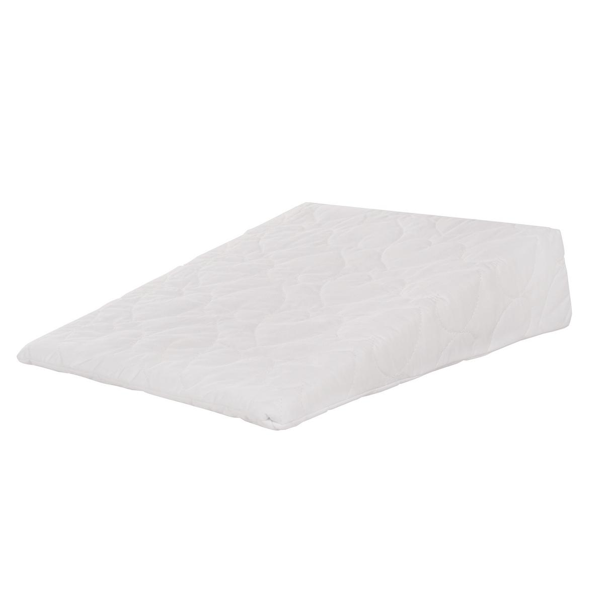 KEILKISSEN 30 x 35 cm - Höhe 85cm - Weiß, Textil (35/30cm) - Roba