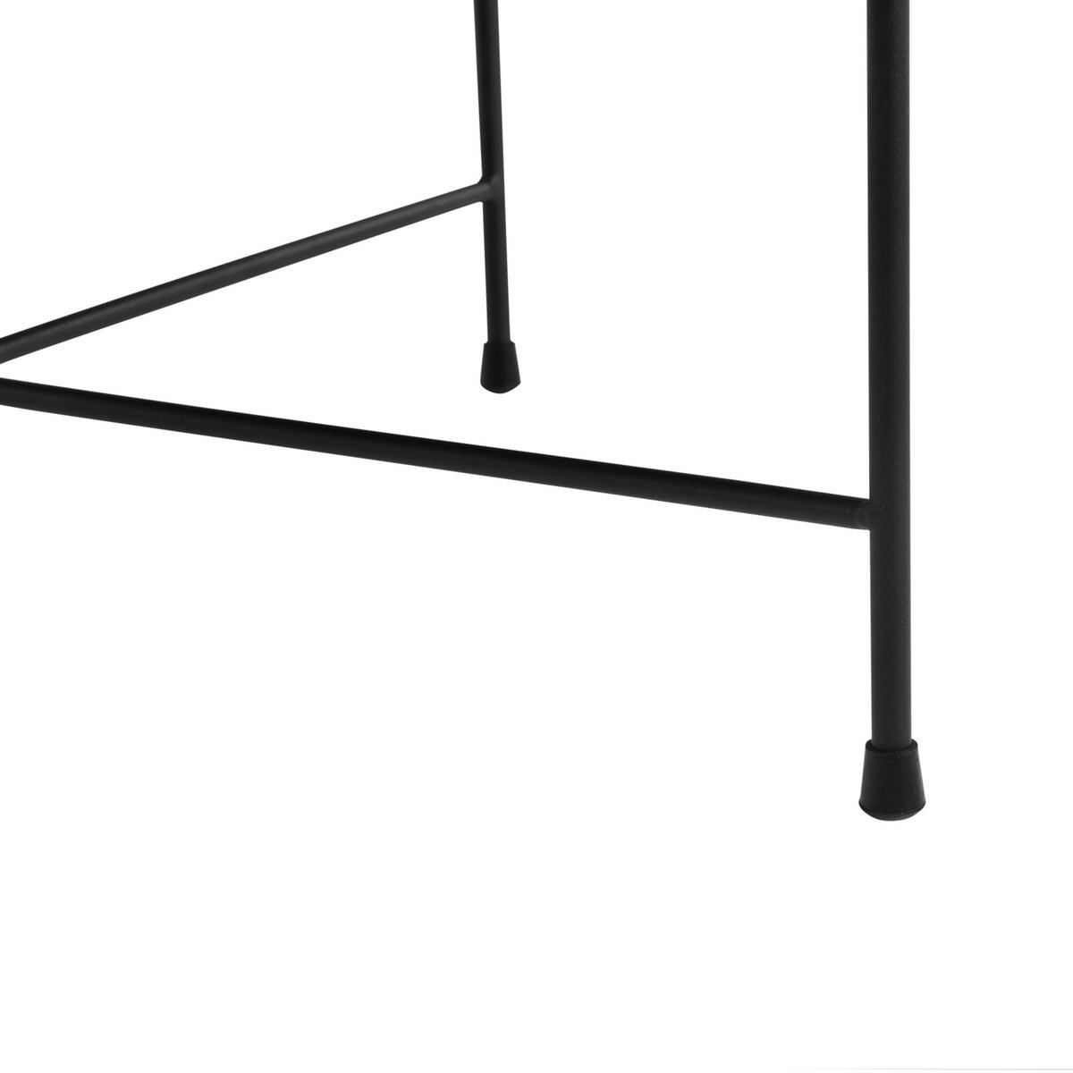 COUCHTISCH Tauranga 60/60/40 - Grau, Metall (60/60/40cm) - [en.casa]