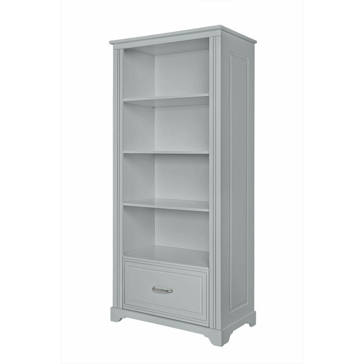 WALL shelf TWINKLE für das Kinderzimmer Grau matt Schublade - Grau, Holzwerkstoff (81/180/48cm) - Lookway