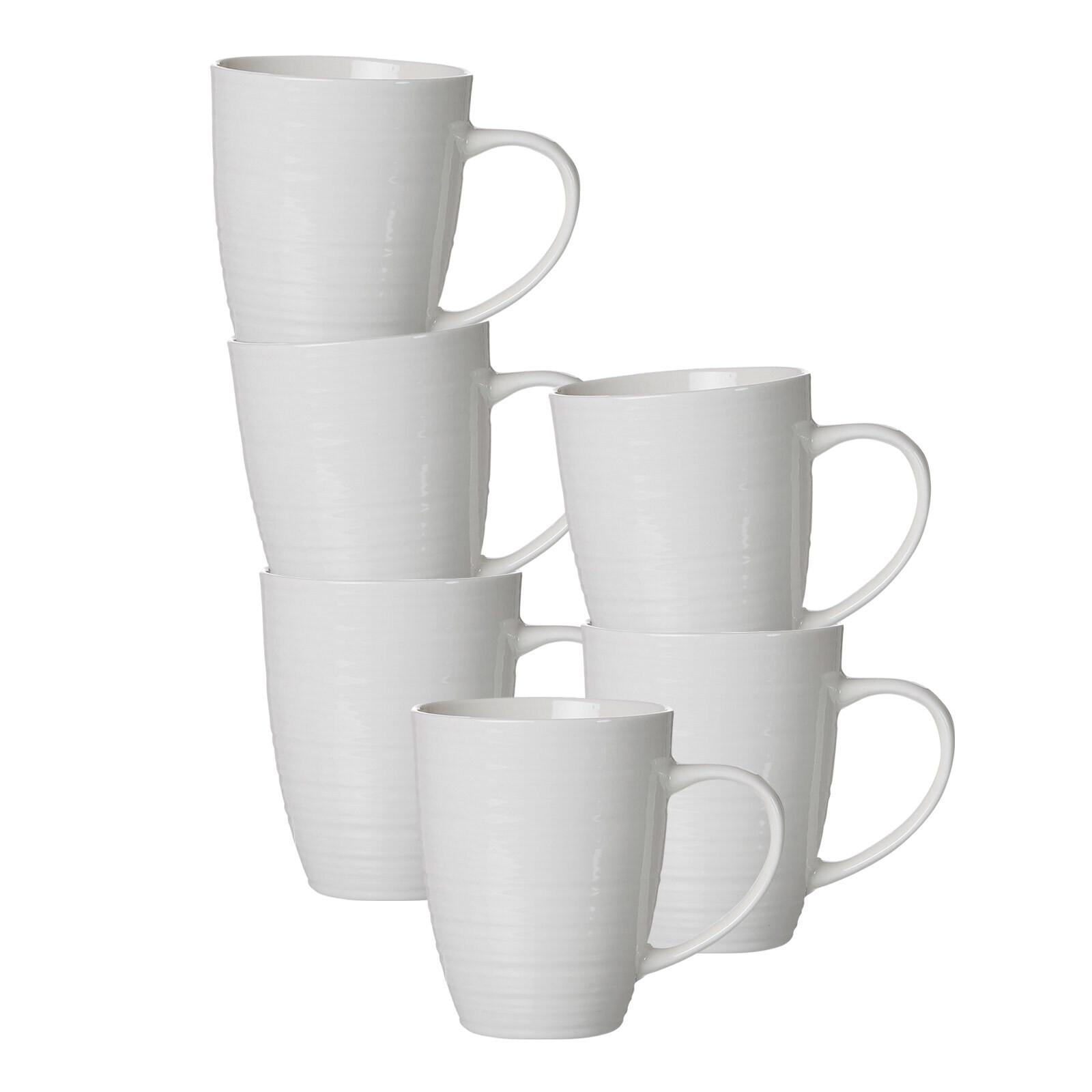 BECHER Suomi Beige 310 ml 6er Set - Beige, Keramik (0.31L) - Ritzenhoff Breker
