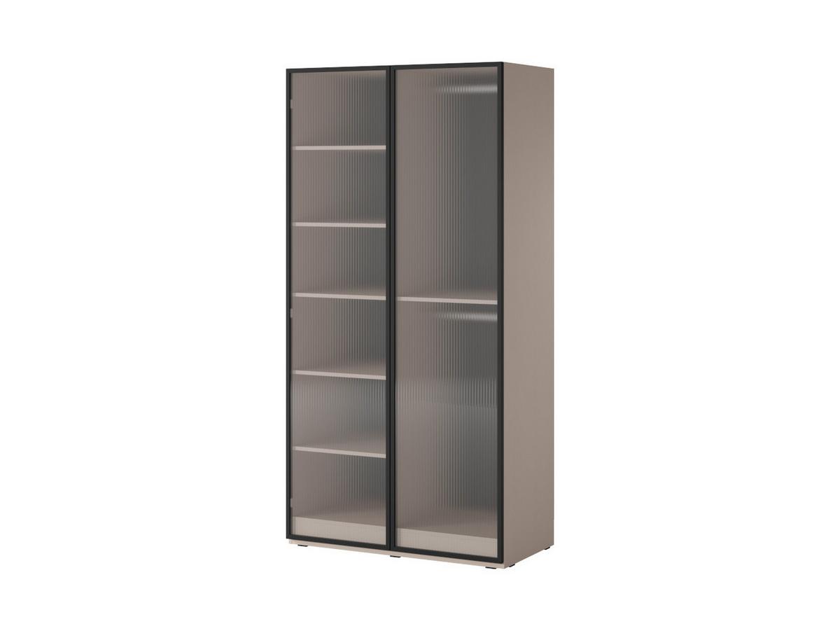 DREHTÜRENSCHRANK ATELIO 303/200/51 cm Modern Kleiderschrank 6-türig Beige - Beige, Holzwerkstoff (303/200/51cm) - MASSENO
