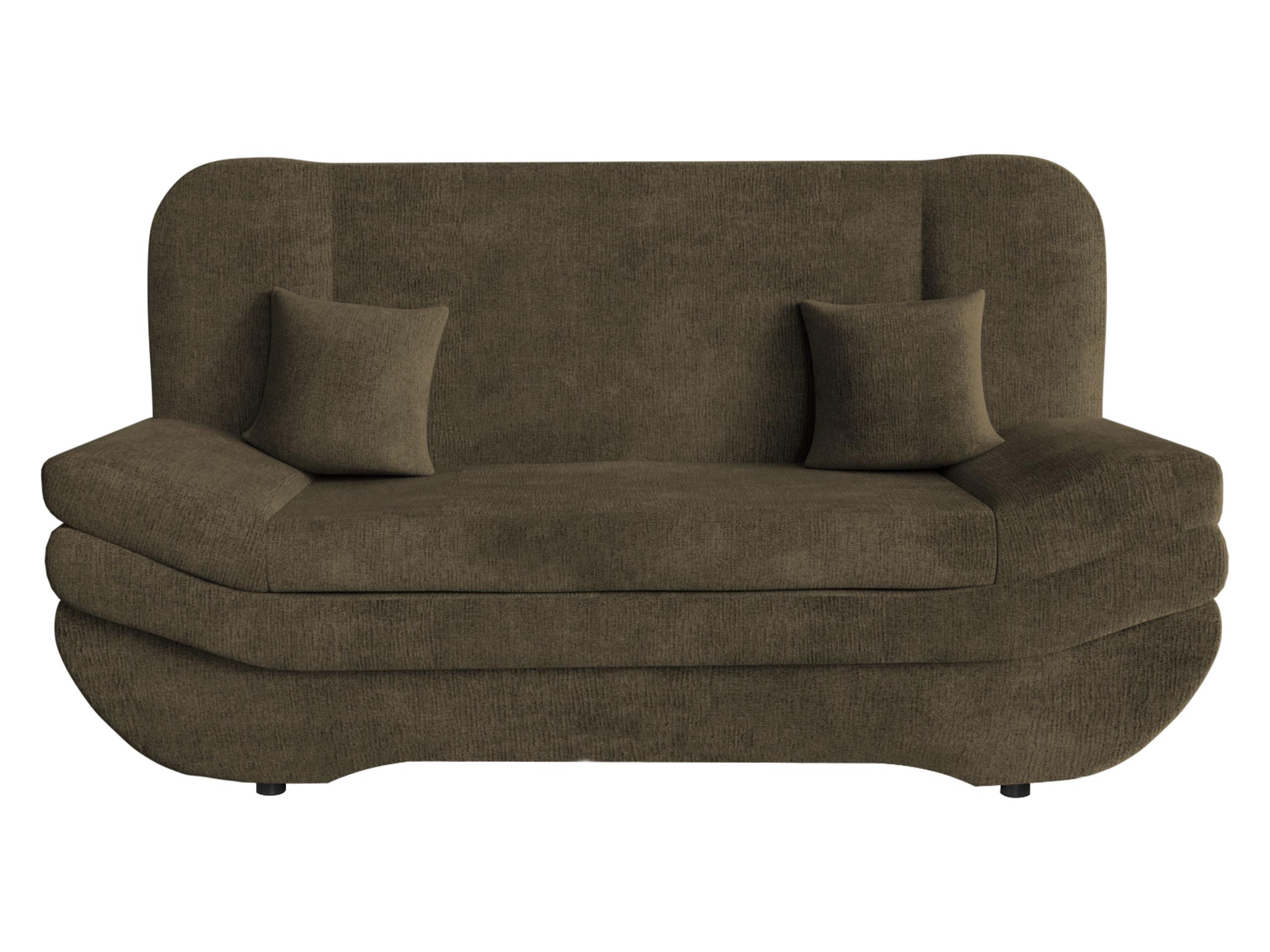 SCHLAFSOFA Weronika - Haselnussfarben/Schwarz, Holz/Kunststoff (200/95/90cm) - MIRJAN24