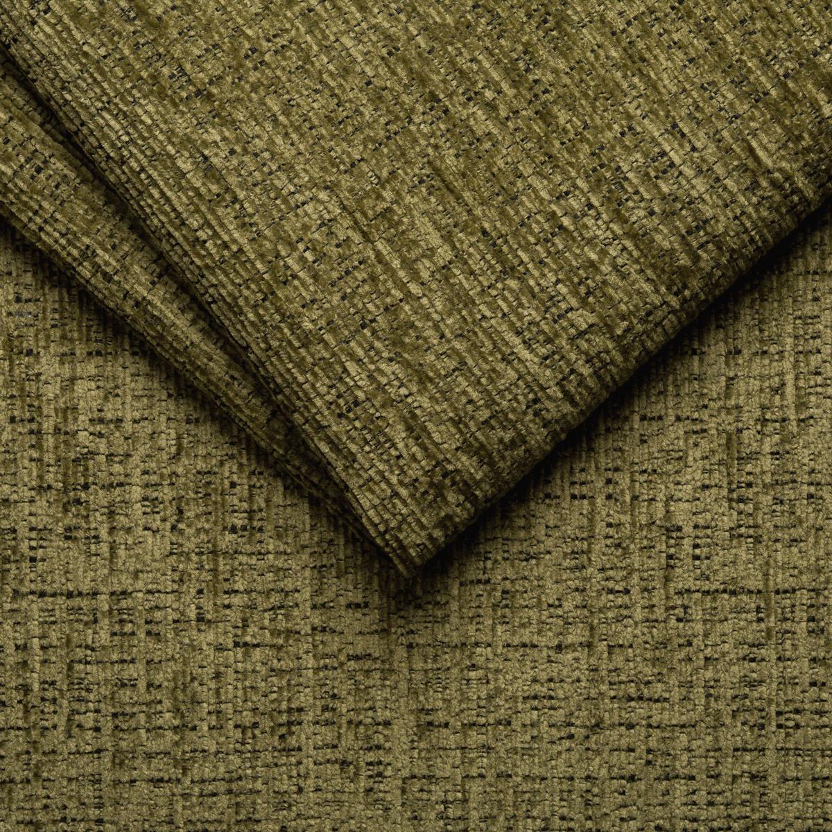ECKSOFA CLOUDI 4-Sitzer rechts, olivgrün - Schwarz/Olivgrün, Holz/Textil (294/160cm) - Wozimo