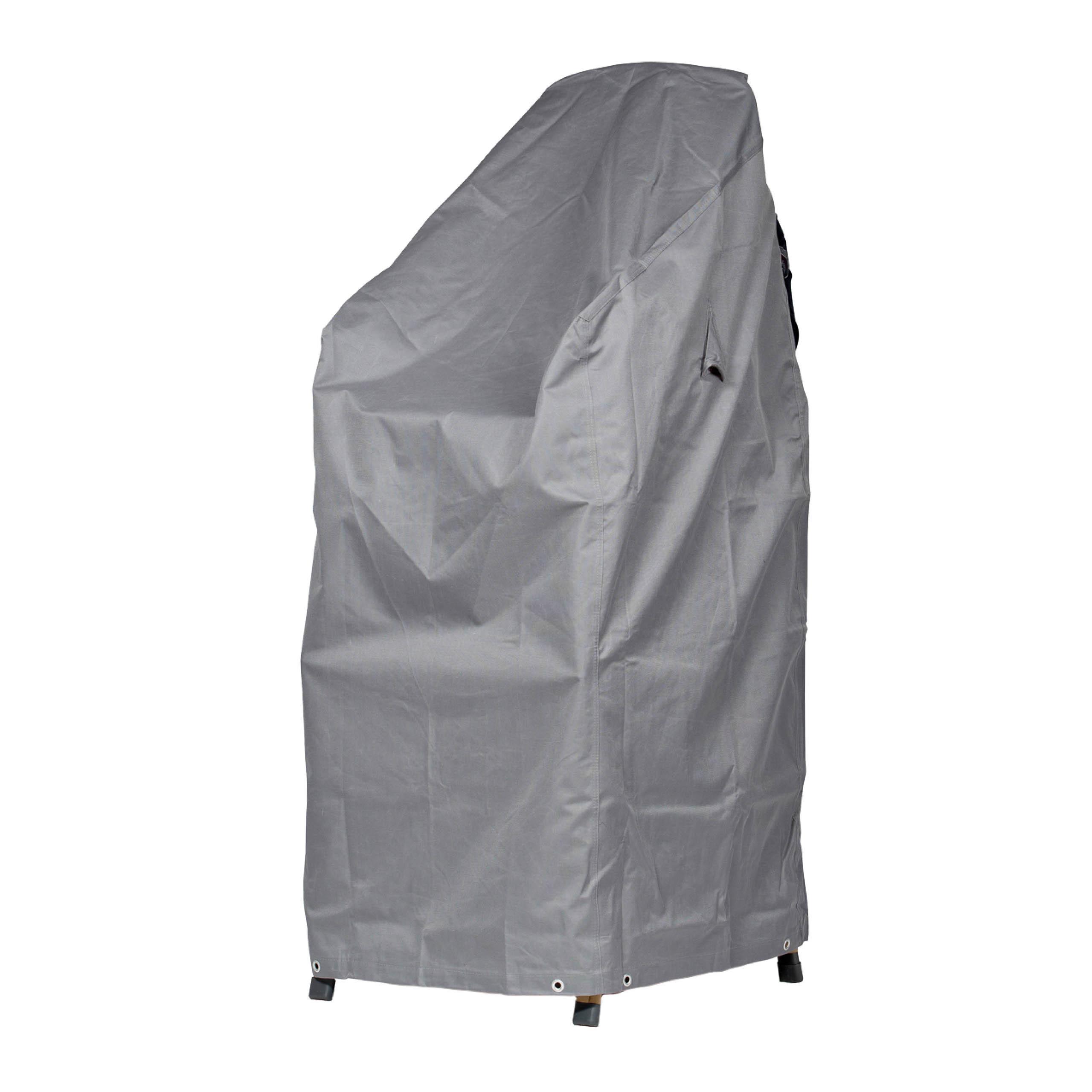 SCHUTZHÜLLE für Stapelstühle / Klappsessel SHP-20006 - Grau, Kunststoff (66/150/66cm) - mehr Garten