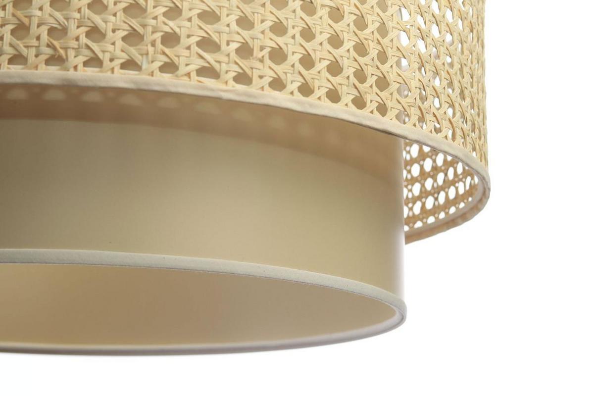 HÄNGELEUCHTE Beige 50/20 cm - Beige, Kunststoff (50/1/20cm) - ONZENO