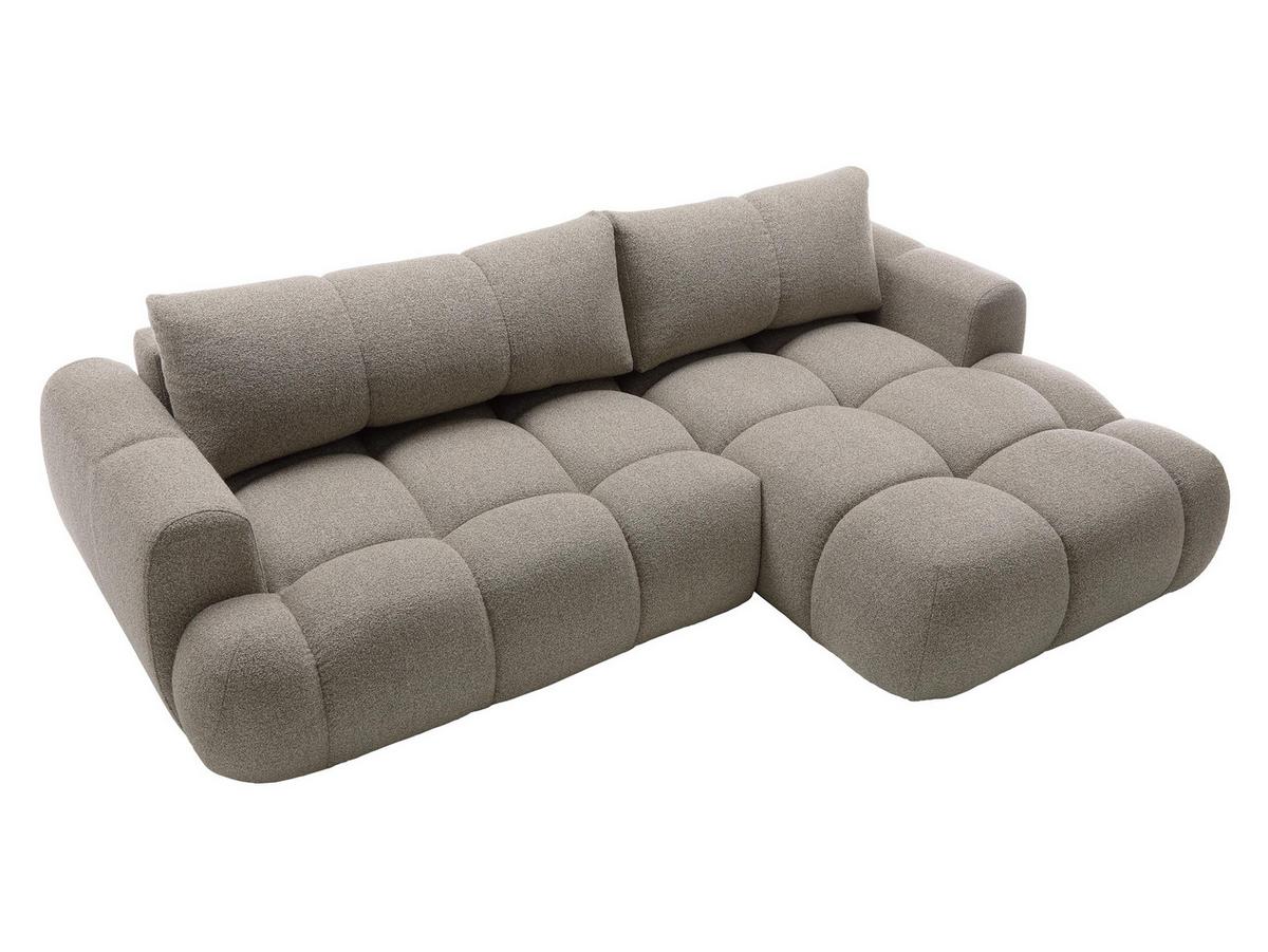 ECKSOFA Mitto, Seite: Rechts - Hellbraun/Schwarz, Holz/Kunststoff (270/173cm) - MIRJAN24
