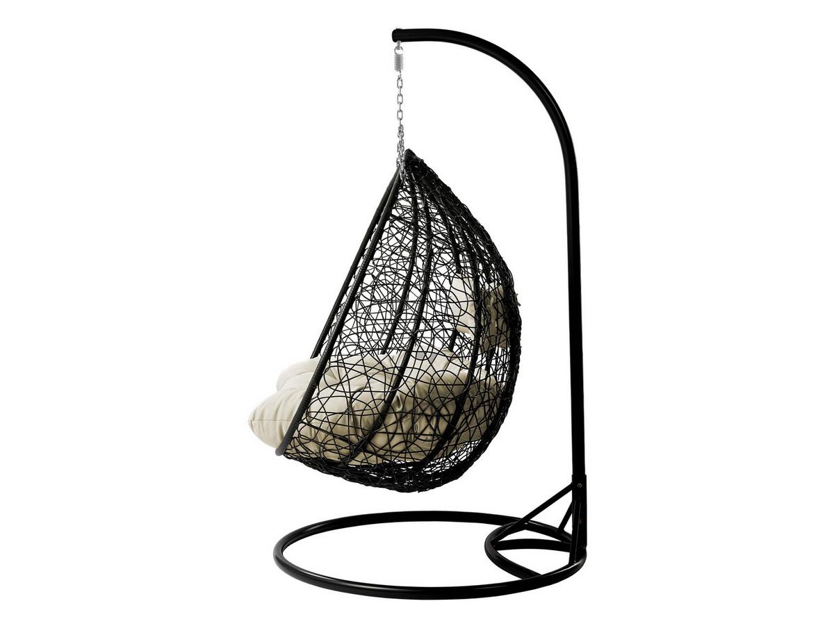 HÄNGESESSEL Olivia - Beige, Metall (132/200/120cm) - MIRJAN24