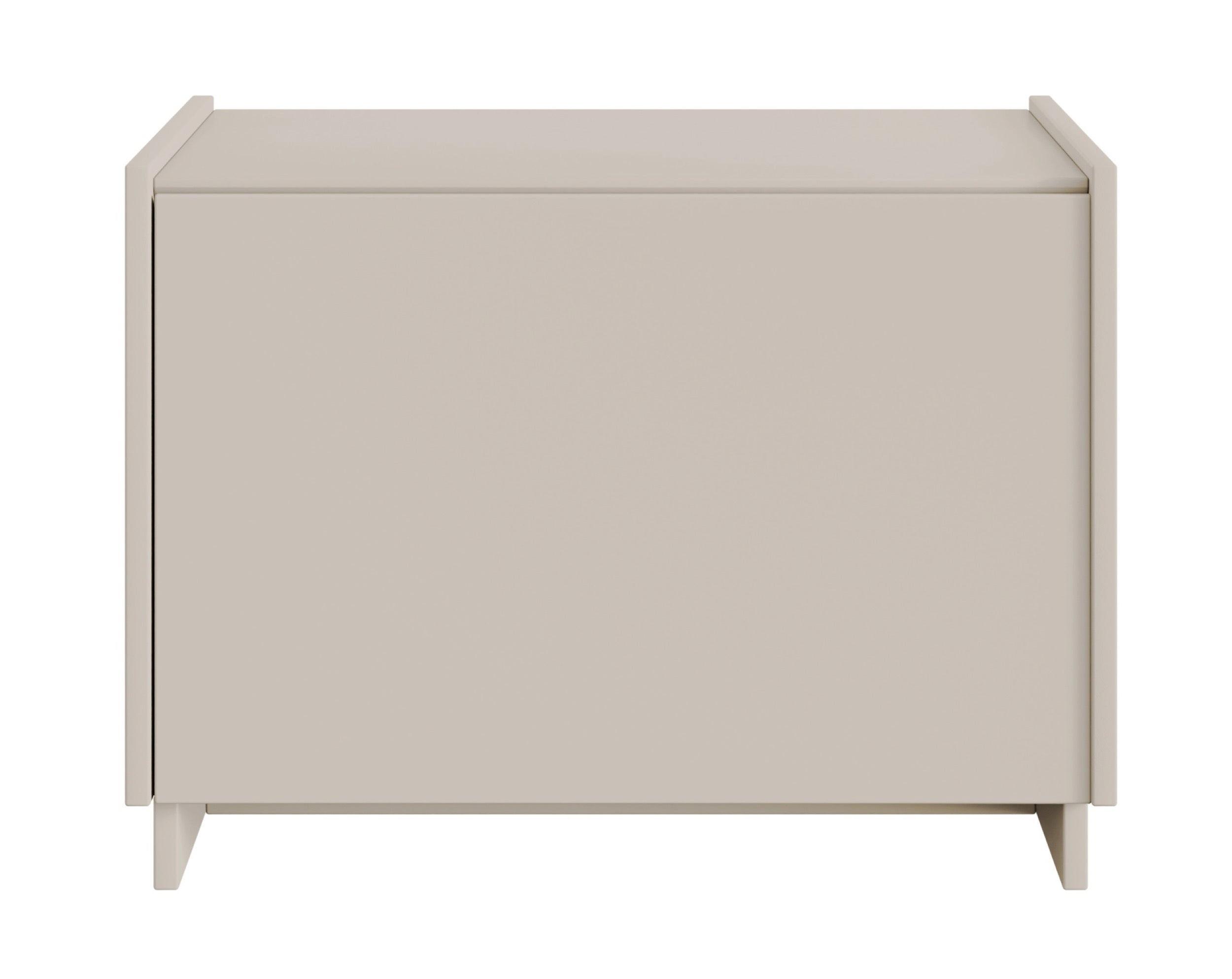 NACHTTISCH Magro Kaschmir 62 cm - Taupe/Kaschmir, Holzwerkstoff (62.3/46.2/39cm) - Selsey