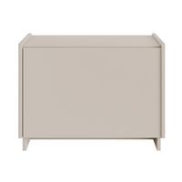 NACHTTISCH Magro Kaschmir 62 cm - Taupe/Kaschmir, Holzwerkstoff (62.3/46.2/39cm) - Selsey