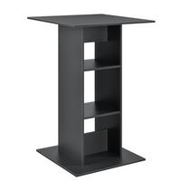 BARTISCH Visby - Dunkelgrau, Holzwerkstoff (70/70/110cm) - [en.casa]
