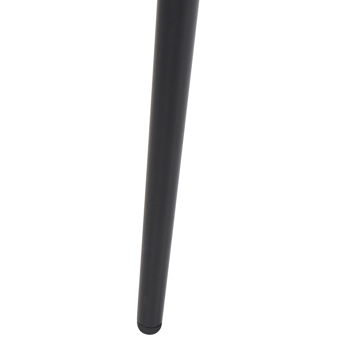 ESSTISCH 120/80/76 cm Hellgrau Rechteckig Santiago - Grau, Holzwerkstoff (120/80/76cm) - Beliani