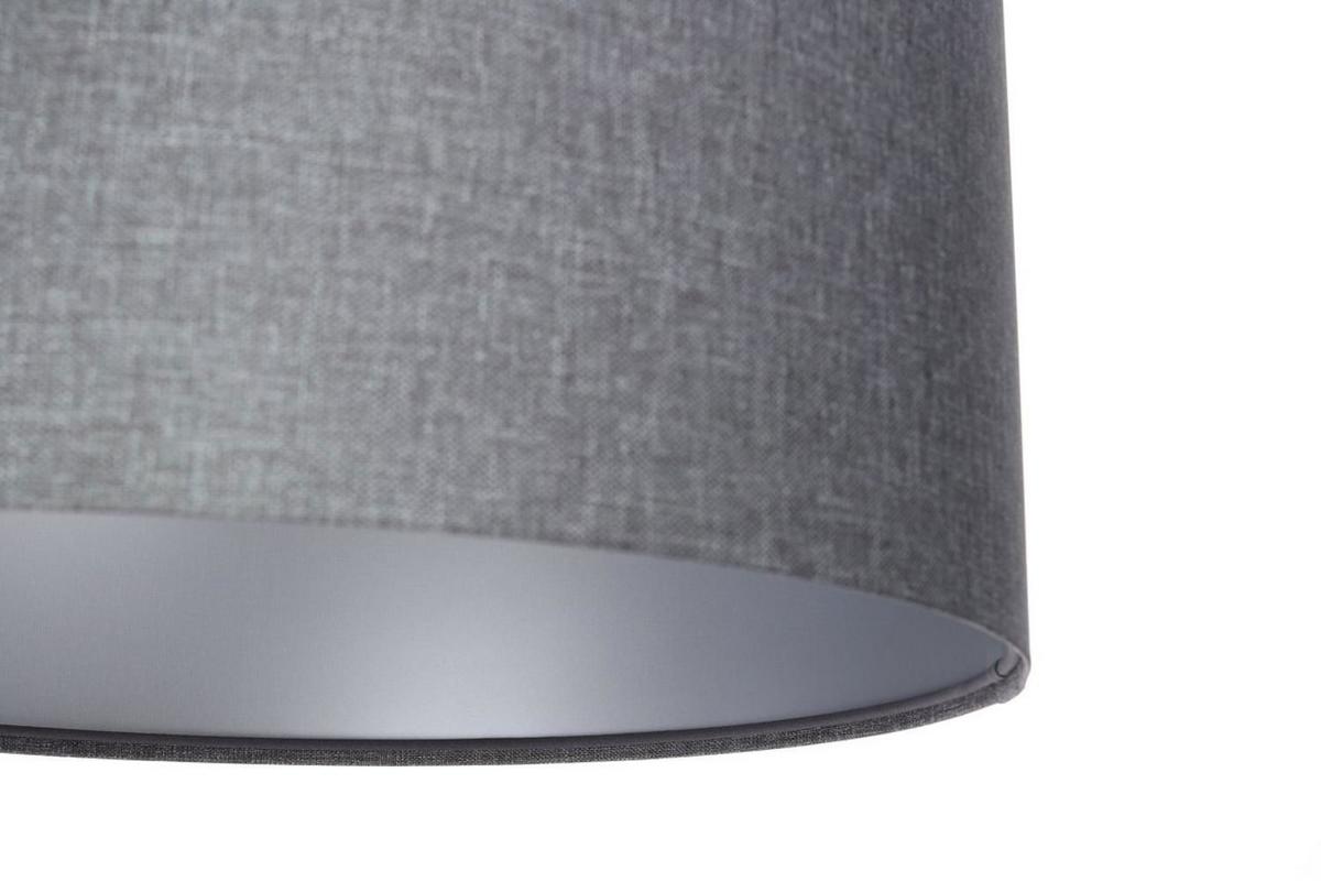 HÄNGELEUCHTE Grau 40/25 cm - Silberfarben/Grau, Kunststoff (40/0.5/25cm) - ONZENO