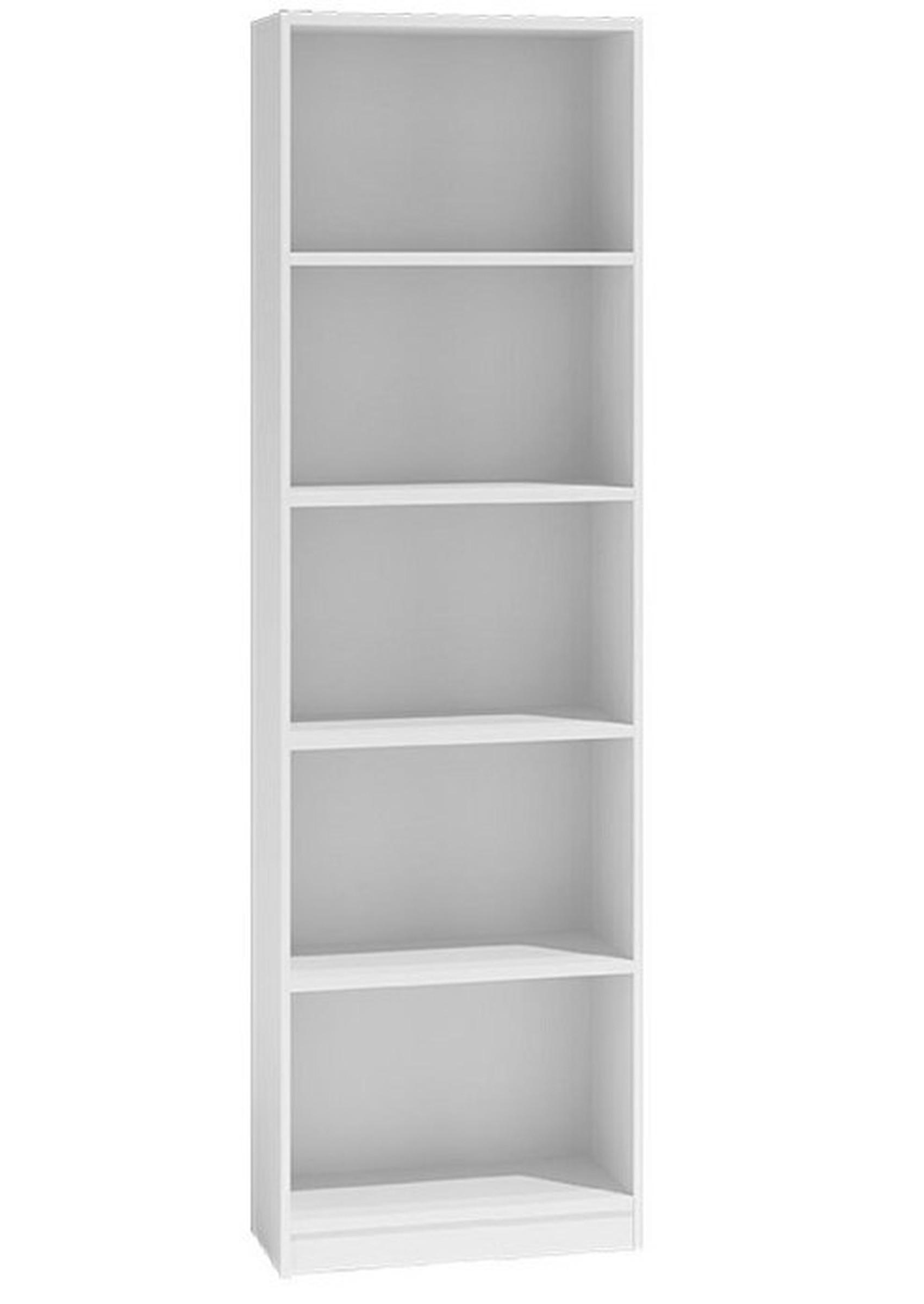 BÜCHERREGAL Weiß 40/182/30 - Weiß, Holzwerkstoff (40/182/30cm) - RAUMHIRSCH FURNITURE