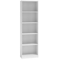 BÜCHERREGAL Weiß 40/182/30 - Weiß, Holzwerkstoff (40/182/30cm) - RAUMHIRSCH FURNITURE