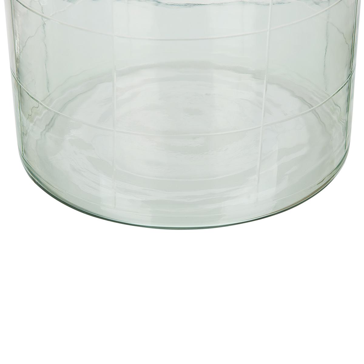 BLUMENVASE Glas grün Vindaloo - Grün, Glas (35cm) - Beliani
