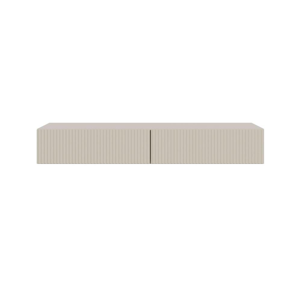 TV-HÄNGEBOARD Veldio Graubeige 175 cm - Greige, Holzwerkstoff (175/28.5/31.6cm) - Selsey
