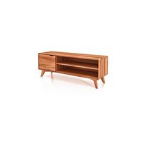 GREG HIFI-SCHRANK Kernbuche - Kernbuche, Holz (134/48/40cm) - byoak