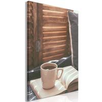 KUNSTDRUCK Braun 80/120 cm - Braun/Grau, Textil (80/120cm) - KUNSTLOFT