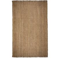 JUTETEPPICH wendbar ERME, einfarbig, Braun, 160 x 230 cm - Braun, Naturmaterialien (230/160cm) - KADIMA DESIGN