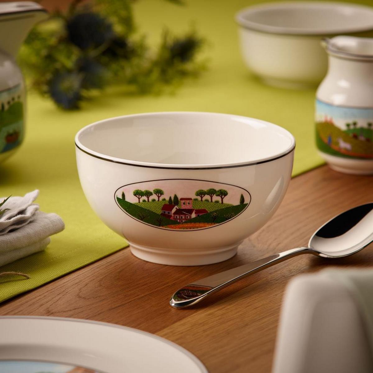 BOLS Design Naif bunt ø 14 cm 4er Set - Multicolor, Keramik (14cm) - Villeroy & Boch