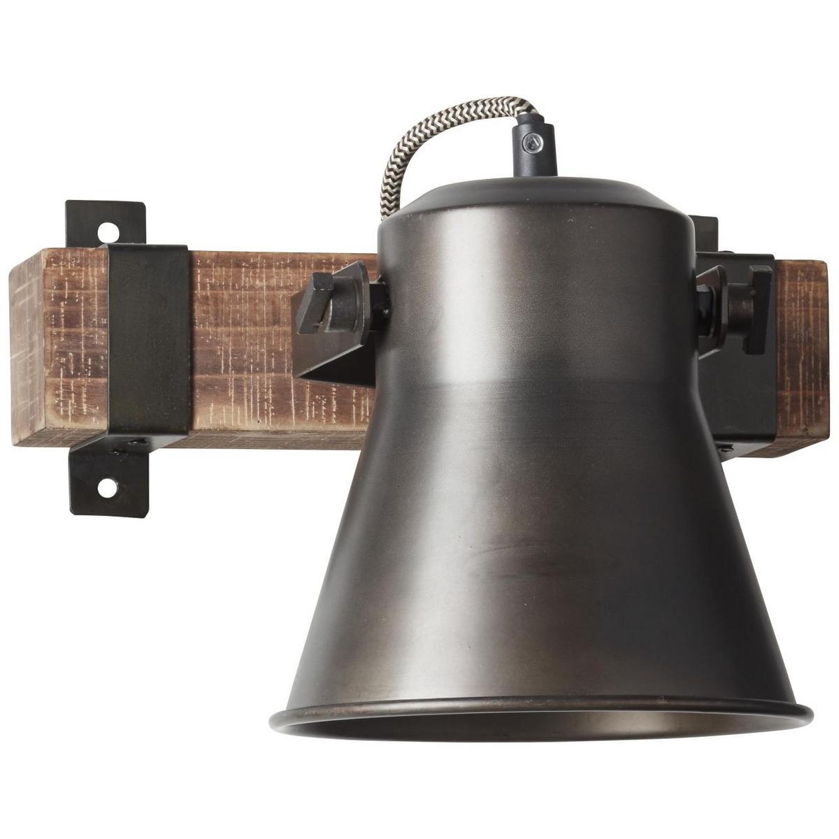 WANDSPOT Decca 85810/46 - Schwarz, Holz (24/17/25cm) - Brilliant