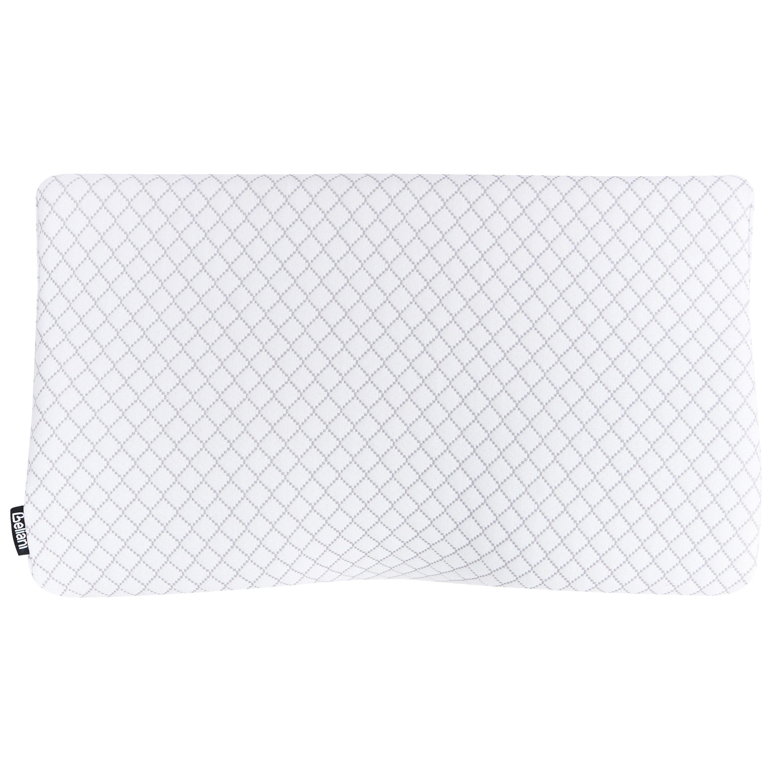 KOPFKISSEN Weiß 30/50 cm Elgon - Weiß, Textil (50/30cm) - Beliani
