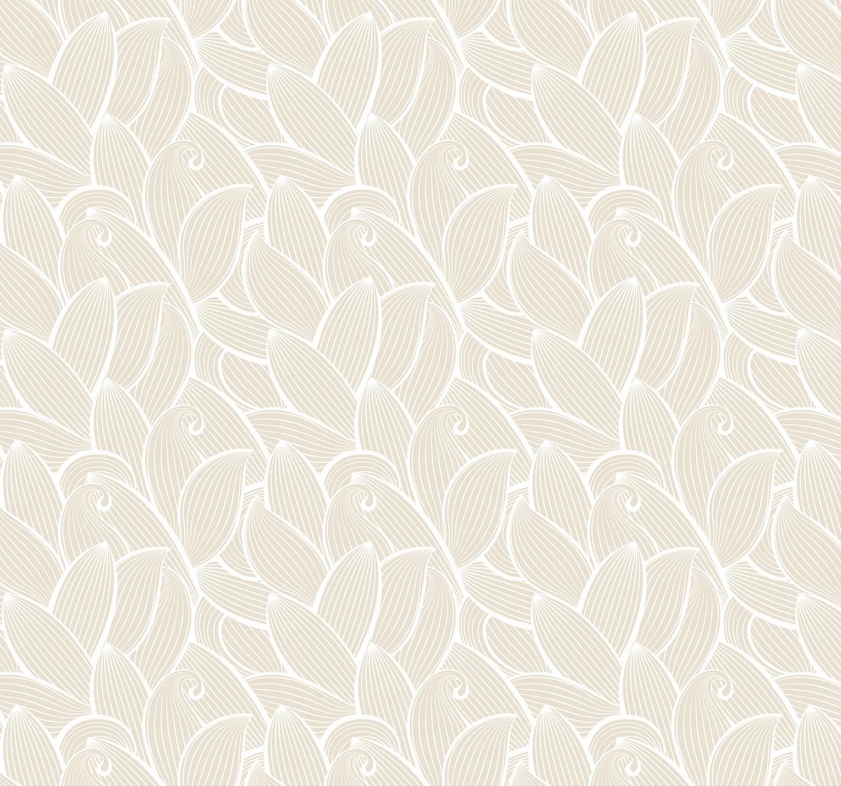 VERDUNKELUNGSROLLO 150x140 cm Blätter - Grau, Textil (150/140cm) - TULUP
