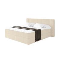 BOXBETT mit Matratze H3 - EVON - 180x200 cm Beige - Champagner, Holzwerkstoff (180/200cm) - ALTDECOR