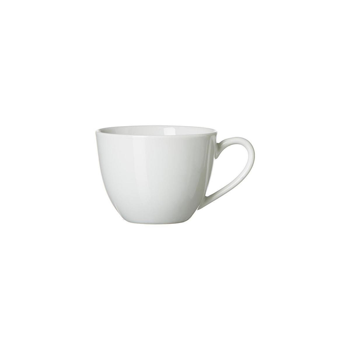KAFFEETASSEN Bianco weiß 430 ml 6er Set - Weiß, Keramik (0.43L) - Ritzenhoff Breker