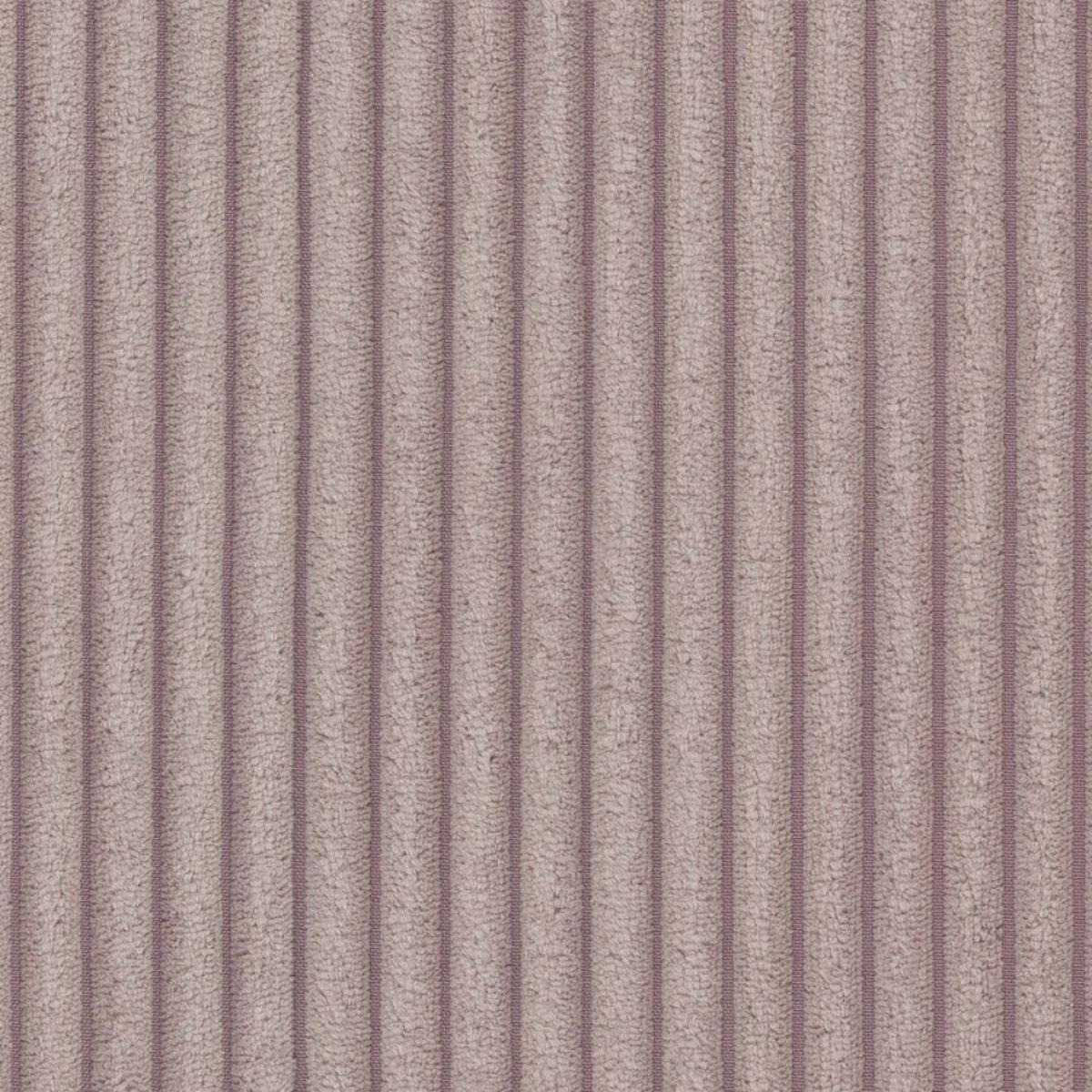 ECKSOFA Emma Puderrosa Cord - Ottomane links - Pink, Textil (234/170cm) - S-Style Möbel