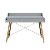 SCHREIBTISCH Grau - Grau, Holzwerkstoff (60/120/86cm) - Petits-meubles