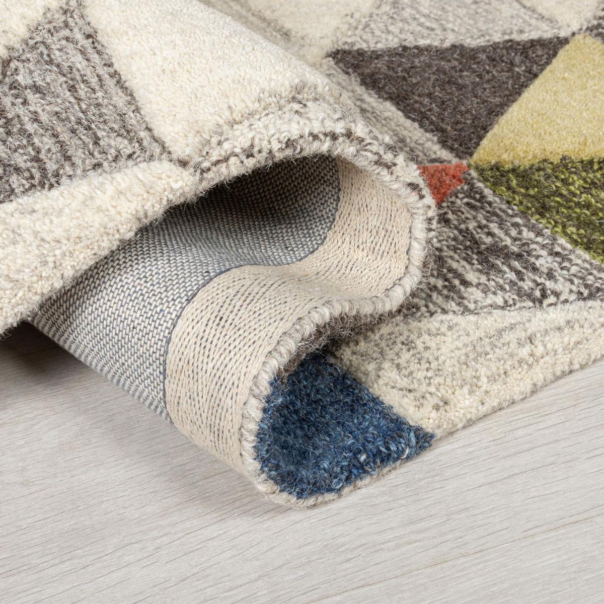 WOLLTEPPICH ESK, geometrisch, Bunt, 60 x 230 cm - Multicolor, Textil (230/60cm) - KADIMA DESIGN