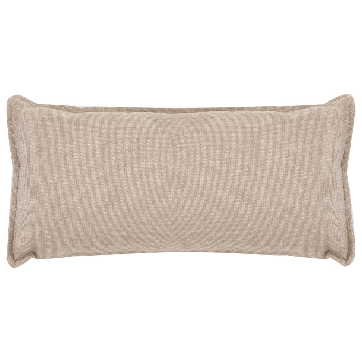 SESSEL Stoff Beige Skara - Beige/Braun, Textil (70/83/88cm) - Beliani