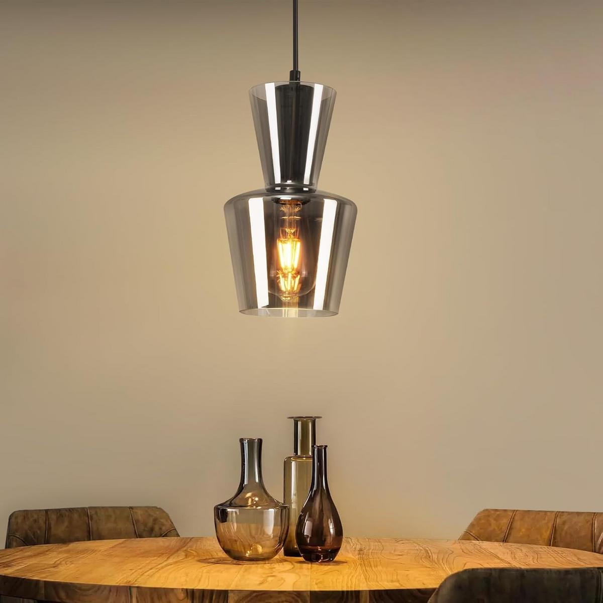 HÄNGELEUCHTE Droxm 150/15/15 cm - Grau, Metall (150/15/15cm) - ZMH