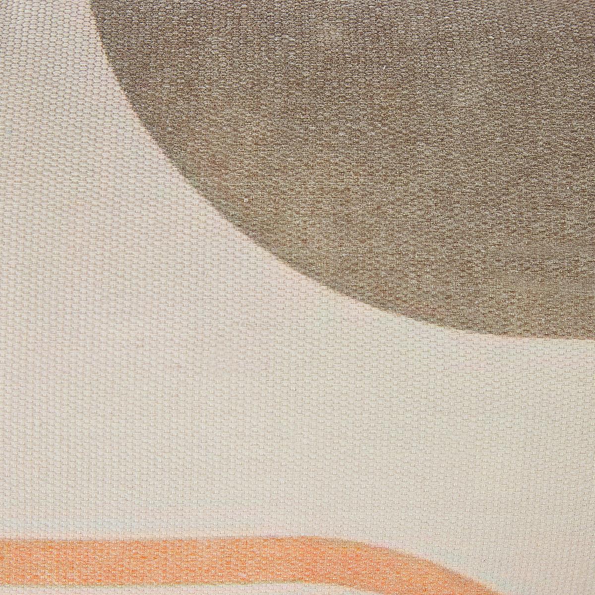 DEKOKISSEN 2er-Set Bunt 30/50 cm Melampodium - Multicolor, Naturmaterialien/Textil (30/50cm) - Beliani