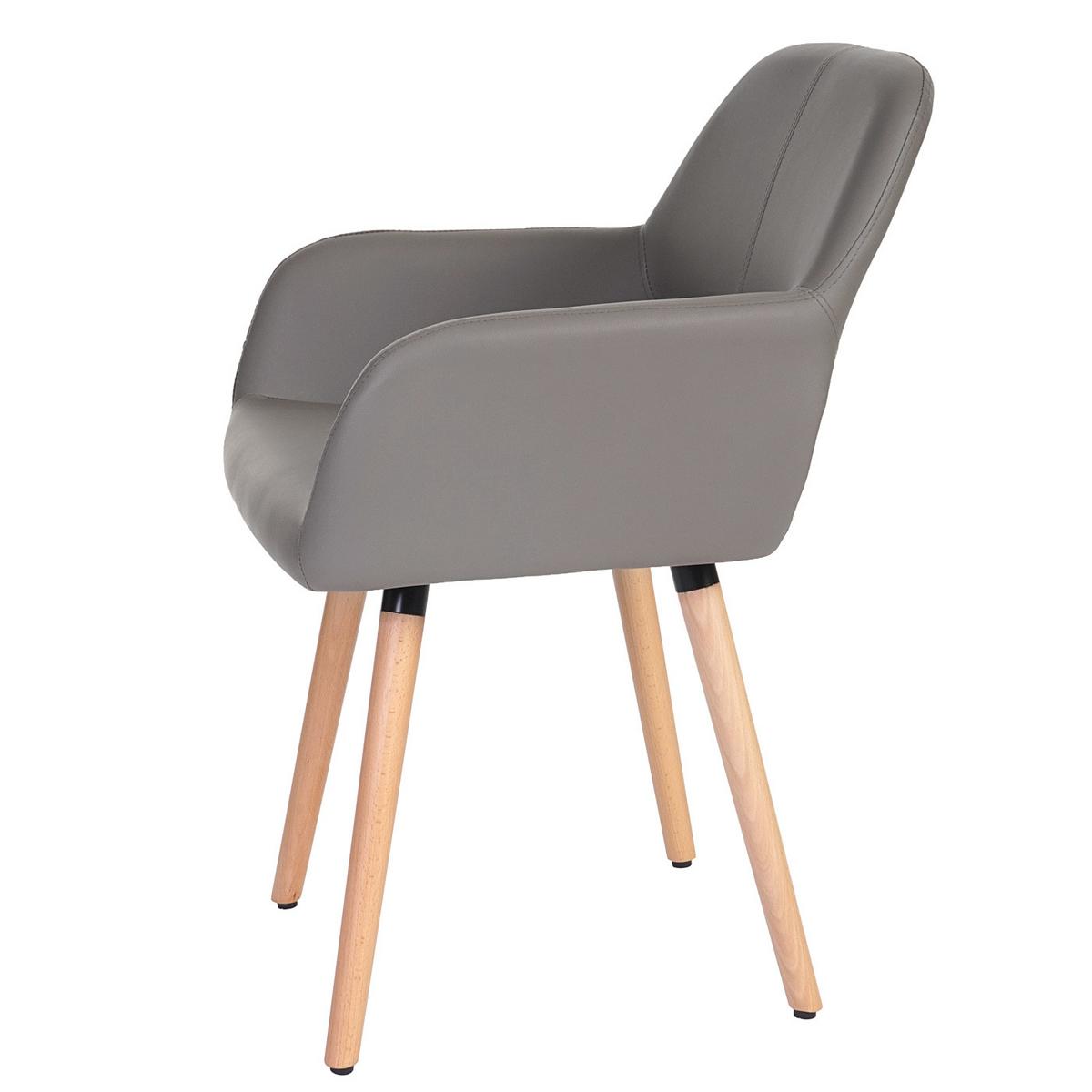 ESSZIMMERSTUHL taupe - Taupe, Textil (56/78/57cm) - MCW