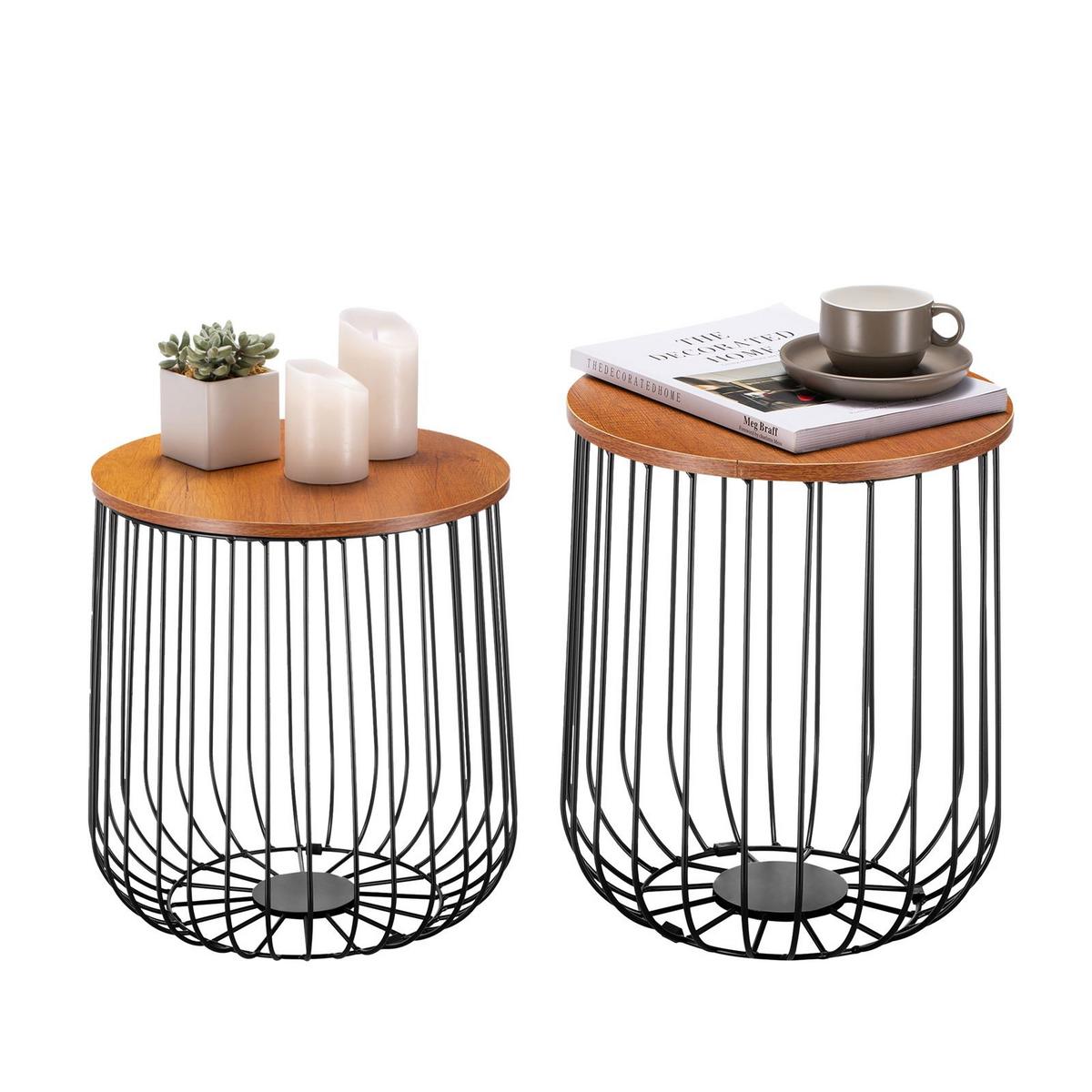 COUCHTISCH ERRANO Wildeiche - Wildeiche, Holzwerkstoff (37/37/42cm) - CARO-Möbel