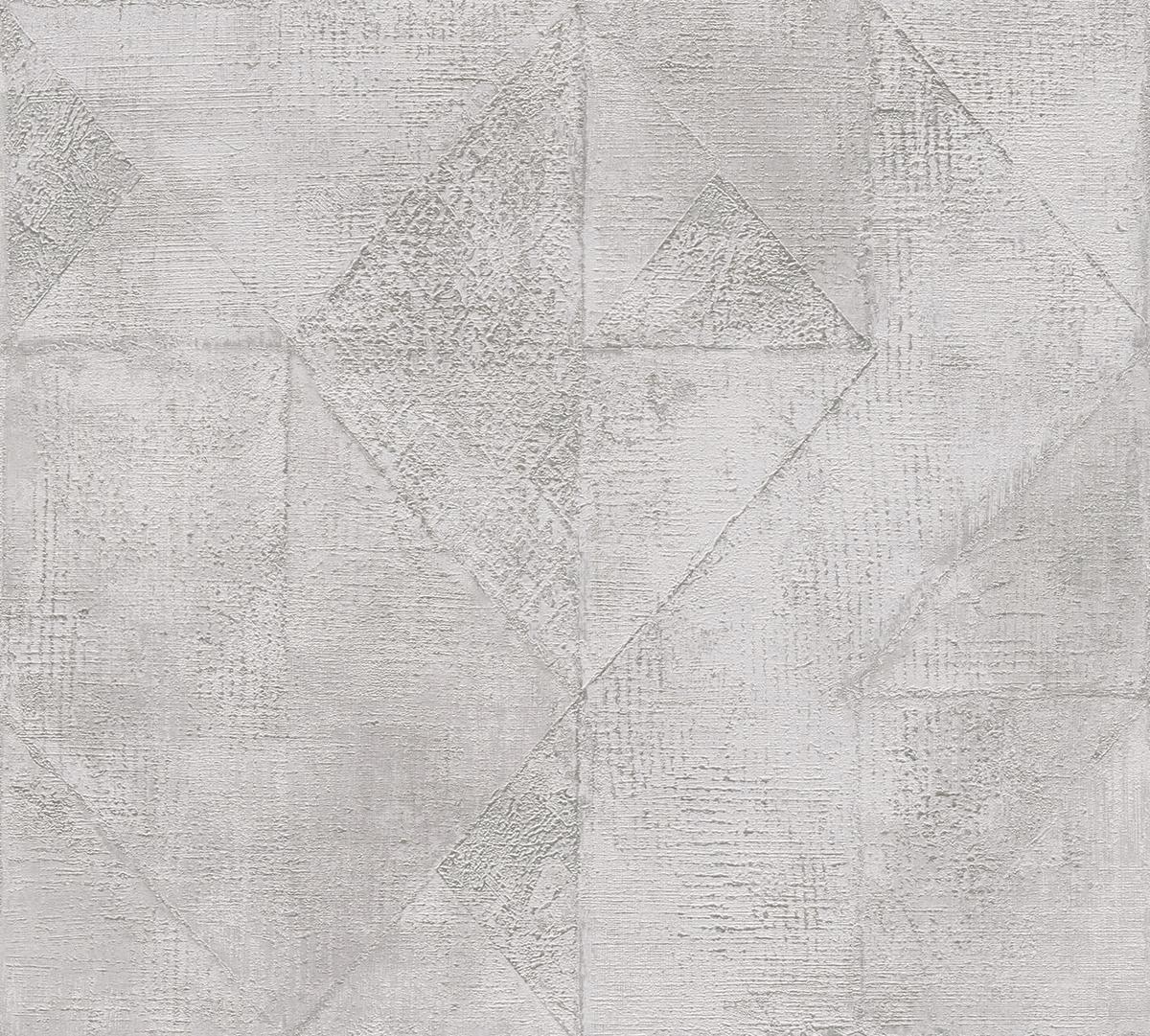 VLIESTAPETE Grau 53/1005 cm - Silberfarben, Kunststoff/Textil (53/1cm) - KUNSTLOFT