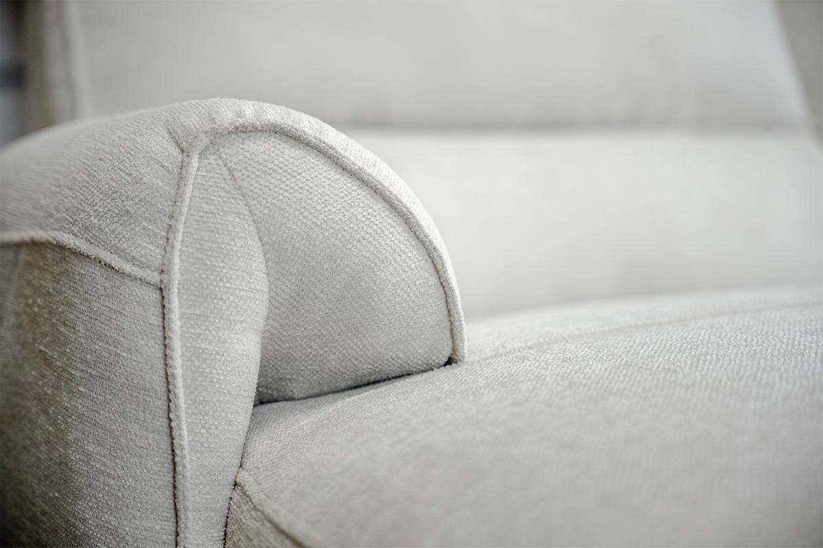 ECKSOFA ADRIANA Hellgrau Flachgewebe Relaxfunktion - Hellgrau/Schwarz, Textil/Metall (280/163cm) - KAWOLA