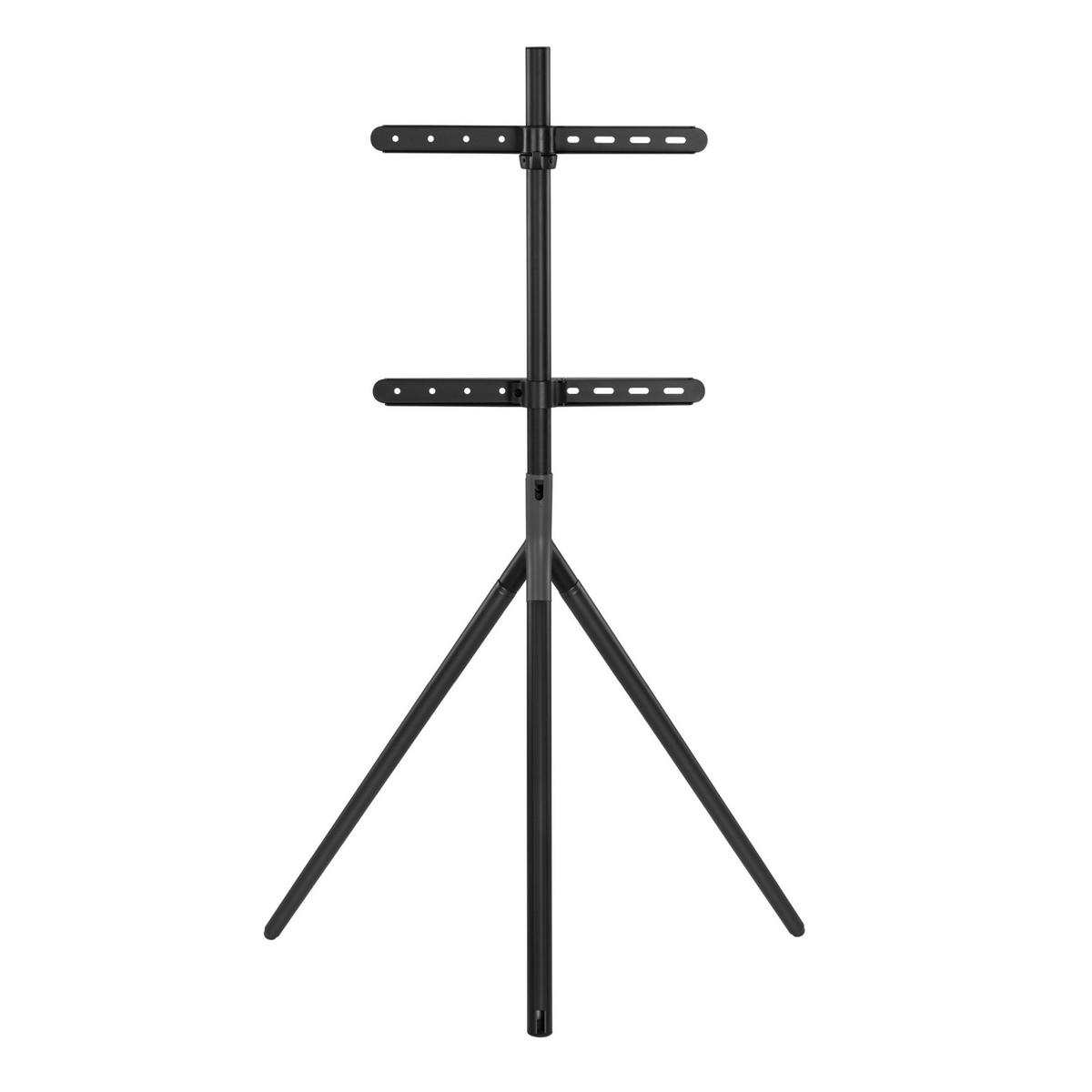 TV-HALTERUNG Valle - Schwarz, Kunststoff/Metall (85.5/137/46.5cm) - pro.tec