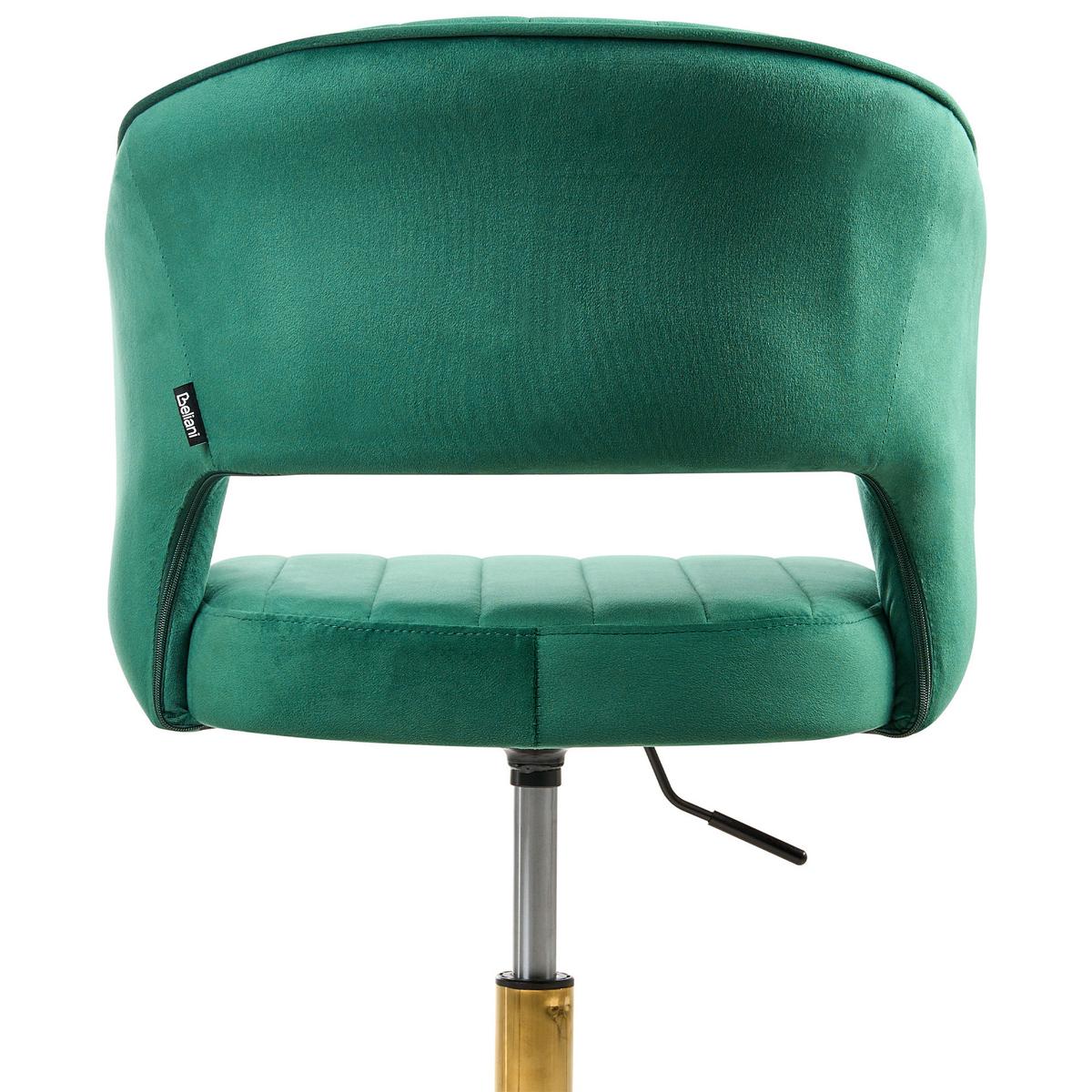 BÜROSTUHL Grün Katonah - Grün, Textil (57/78/57cm) - Beliani