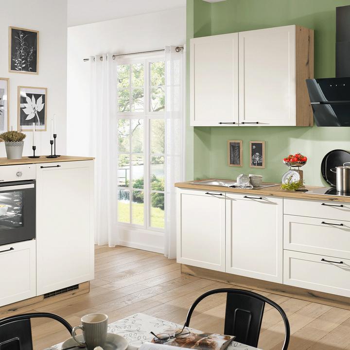 Express Home Küche in Weiß/Eichefarben entdecken bei mömax