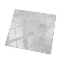TISCHPLATTE 60x60 cm Betonstruktur mit Kratzern - Hellgrau, Glas (0.4/60/60cm) - TULUP