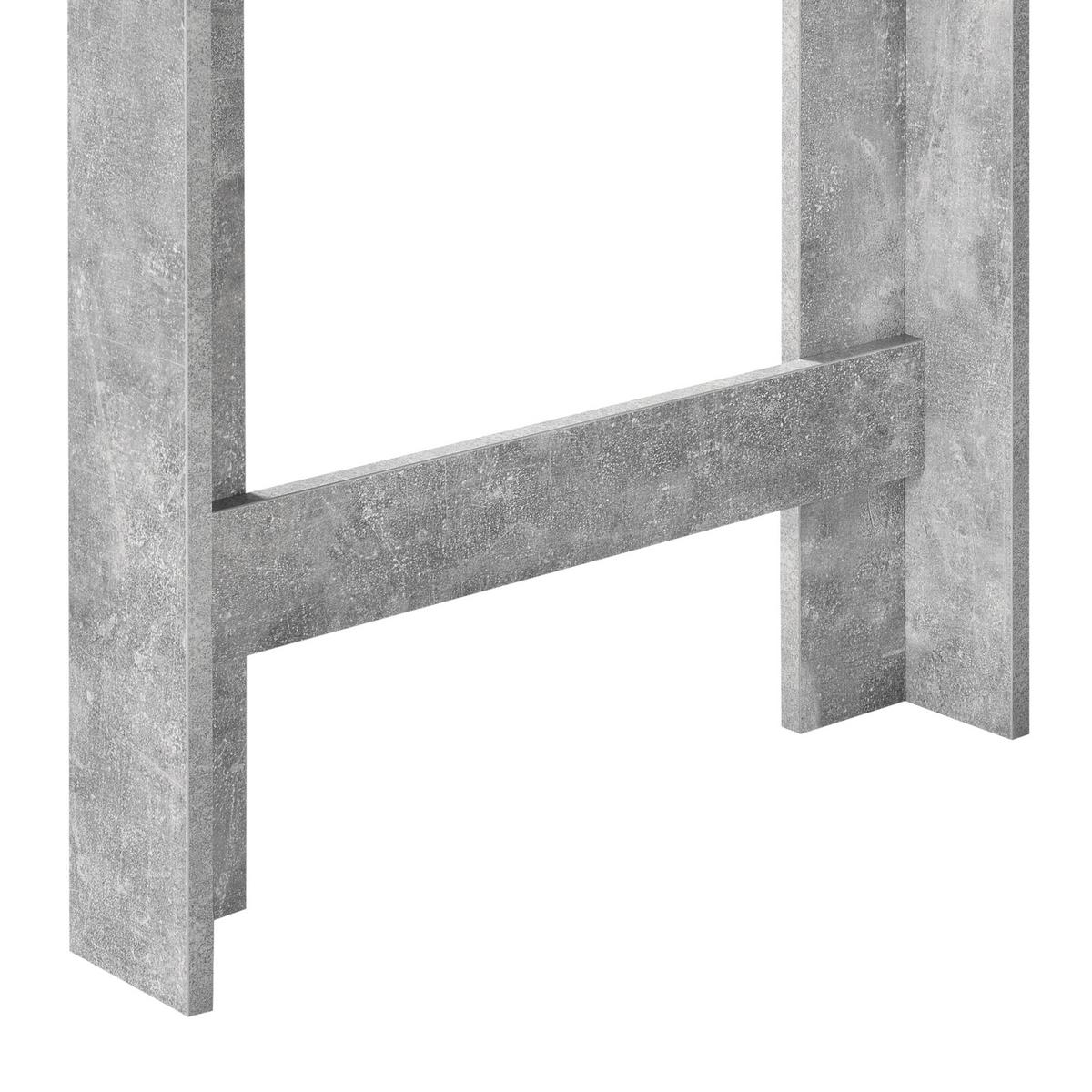 BARTISCH Danderyd - Grau, Holzwerkstoff (60/120/105.5cm) - [en.casa]