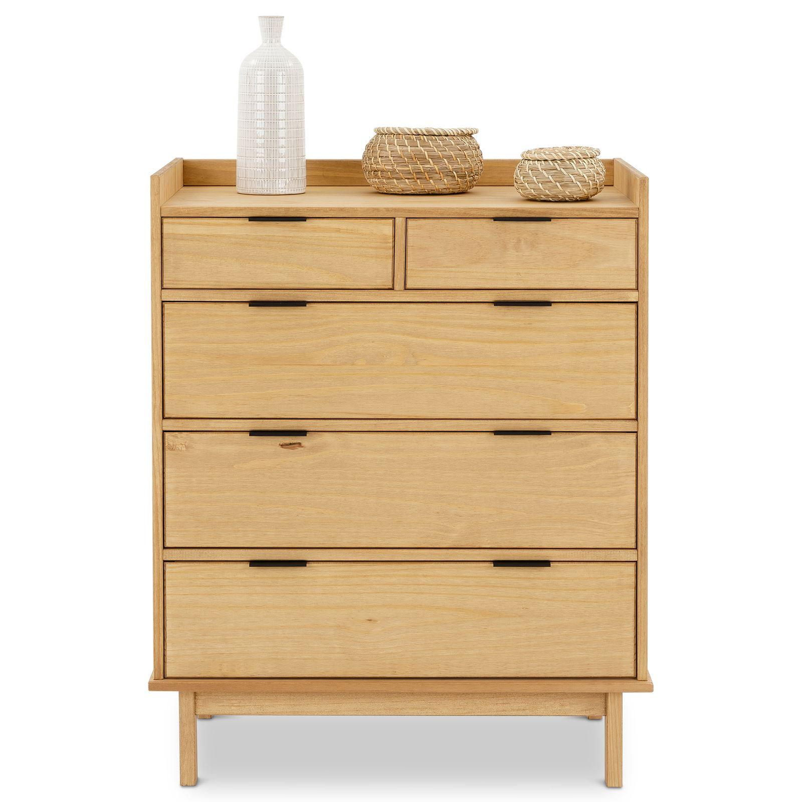 KOMMODE TEPERA braun - Braun, Holz (75/92/46cm) - IDIMEX